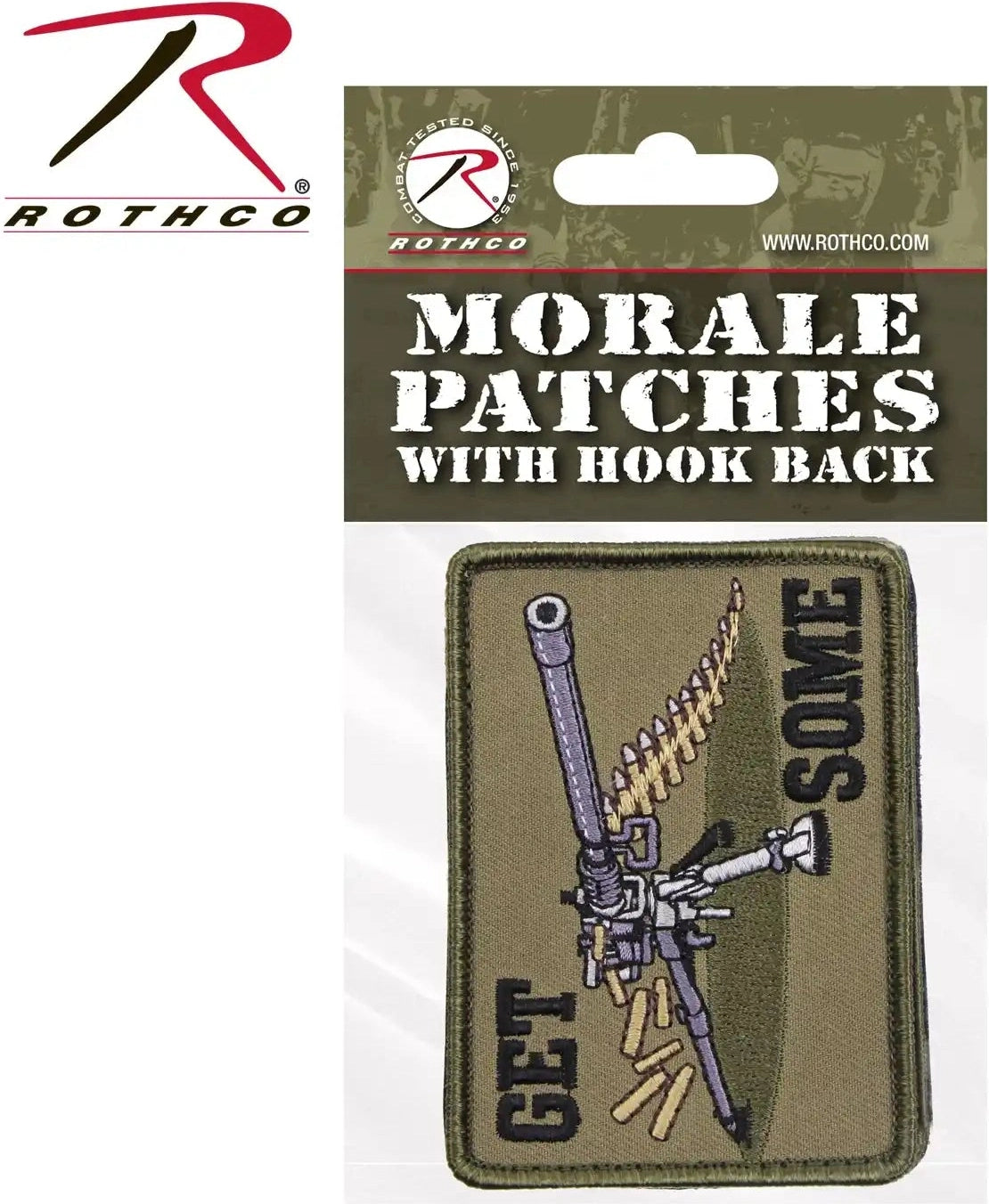 Rothco Get Some Morale Patch Bulk Packaging