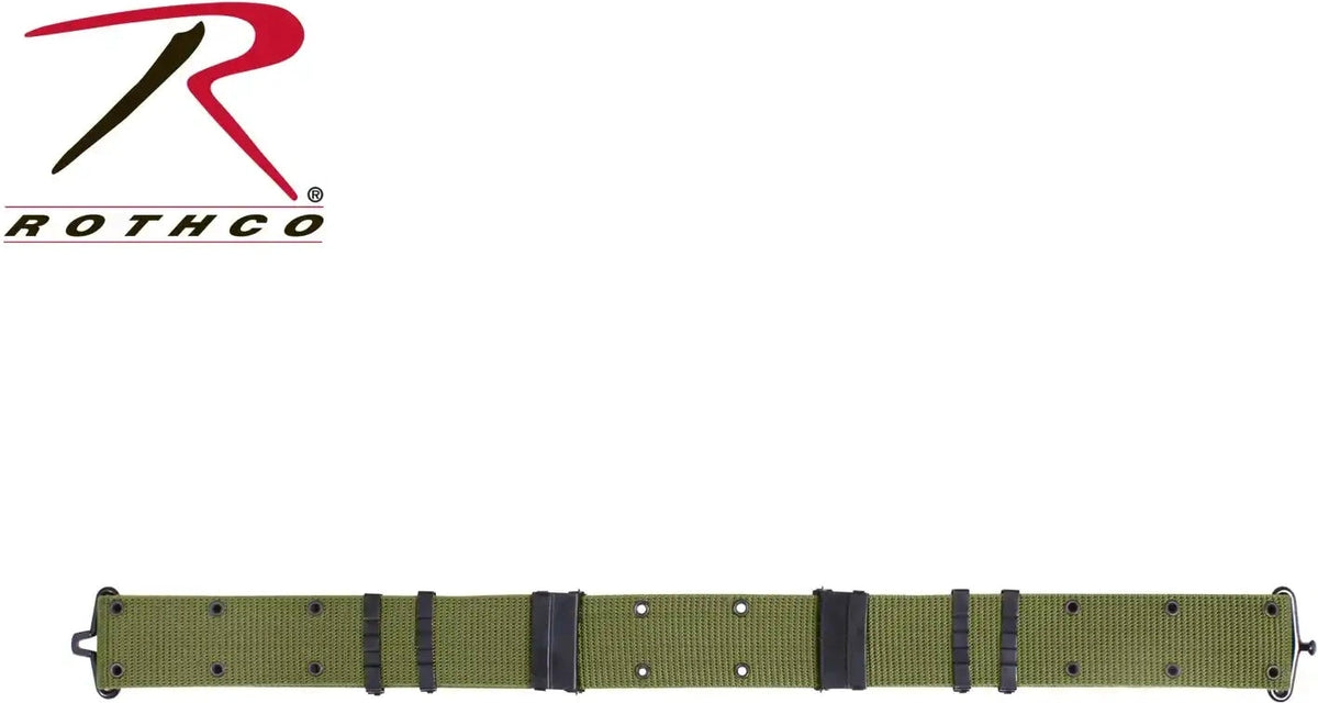 Rothco Gi Style Pistol Belt with Metal Buckles