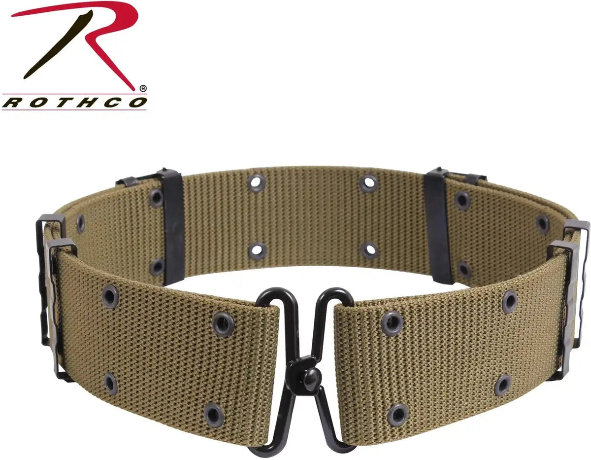 Rothco Gi Style Pistol Belt with Metal Buckles