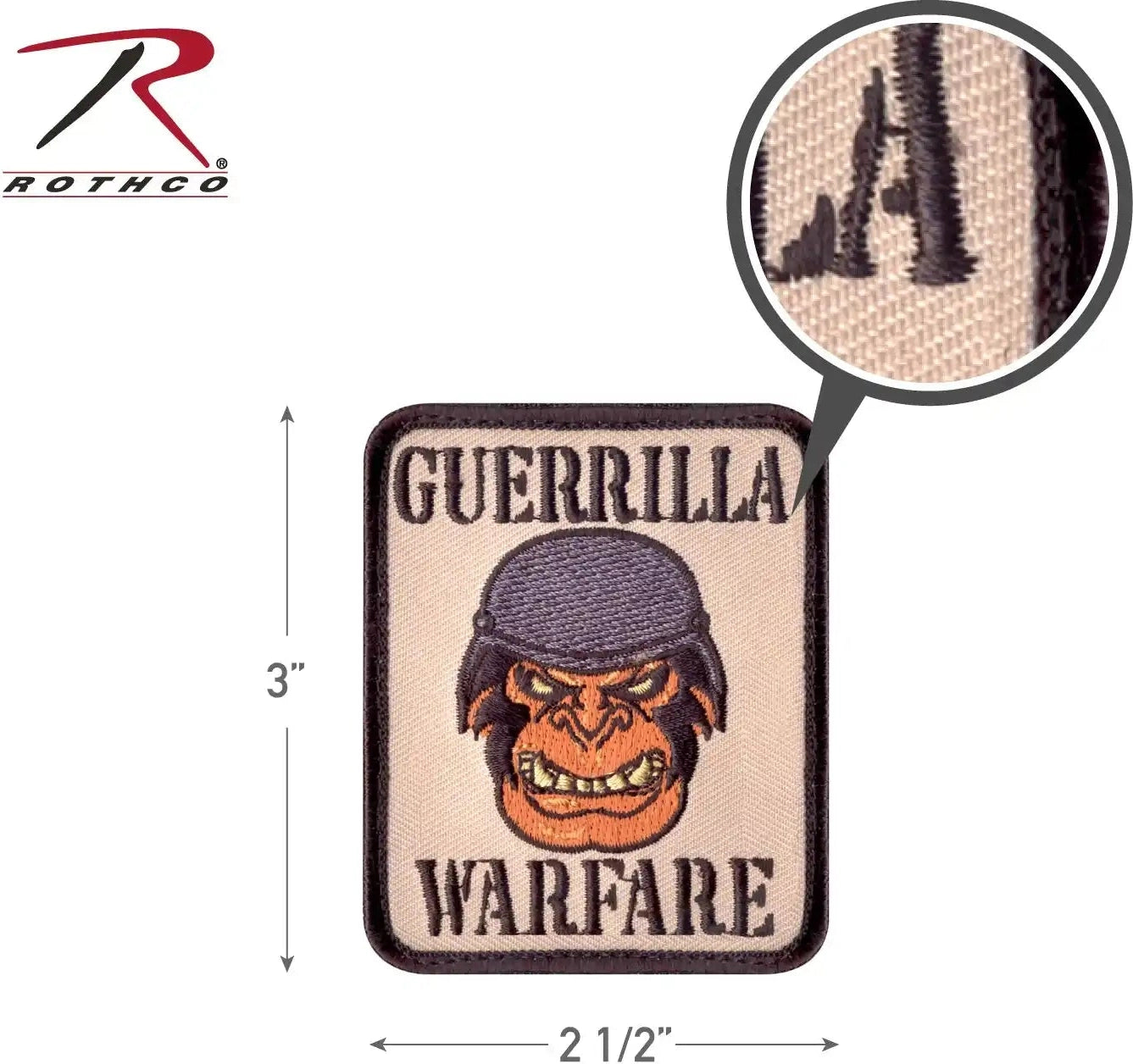 Rothco Guerrilla Warfare Morale Patch