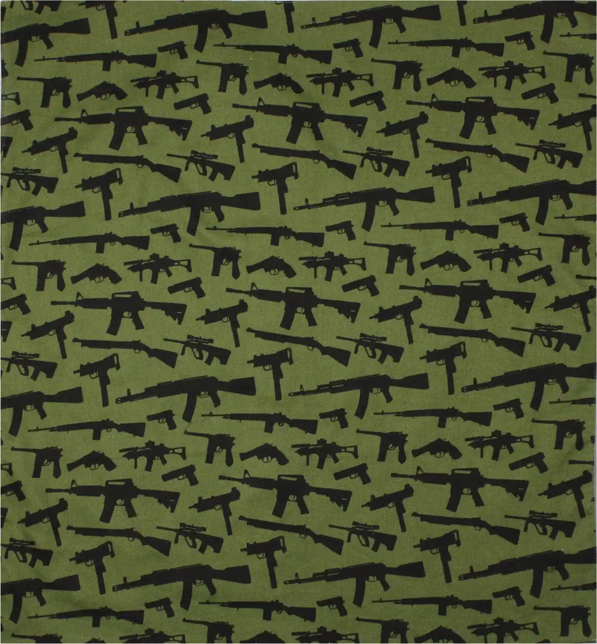 Rothco Gun Pattern Bandana - Olive Drab