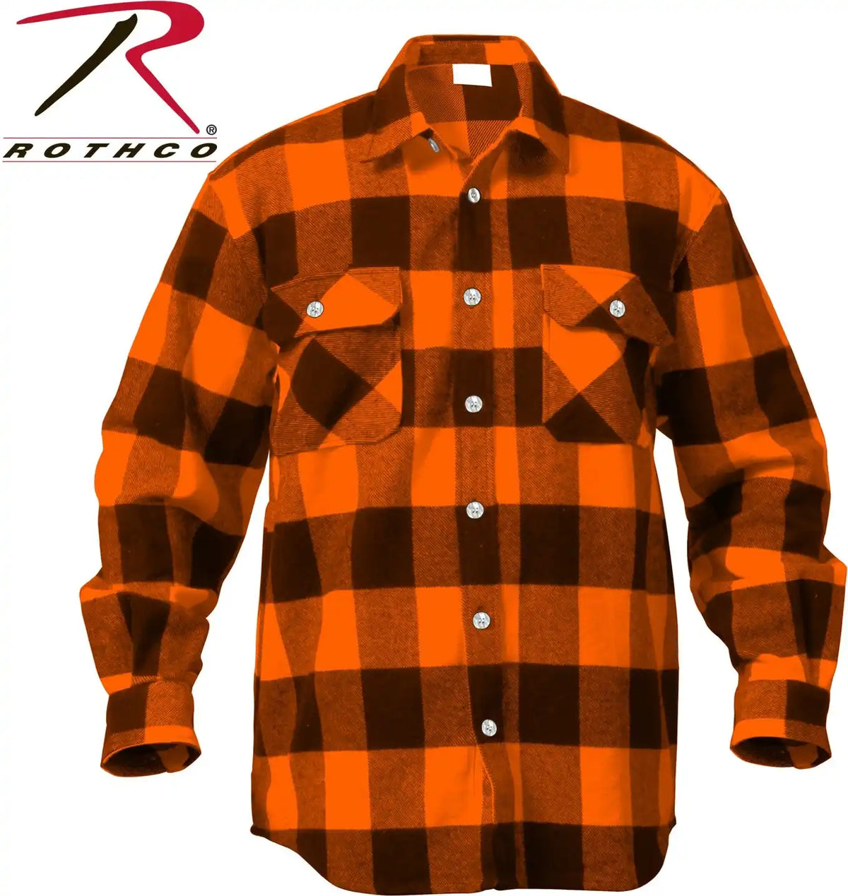 Rothco Heavy Weight Solid Flannel Shirt