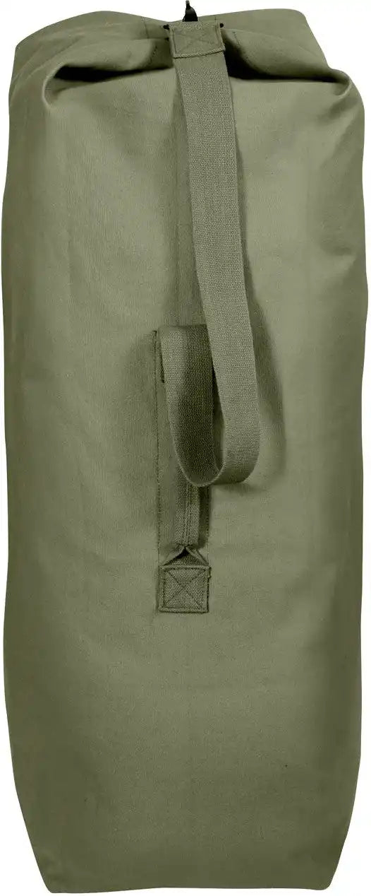 Rothco Heavyweight Top Load Canvas Duffle Bag - Foliage Green / 25’’ x 42’’