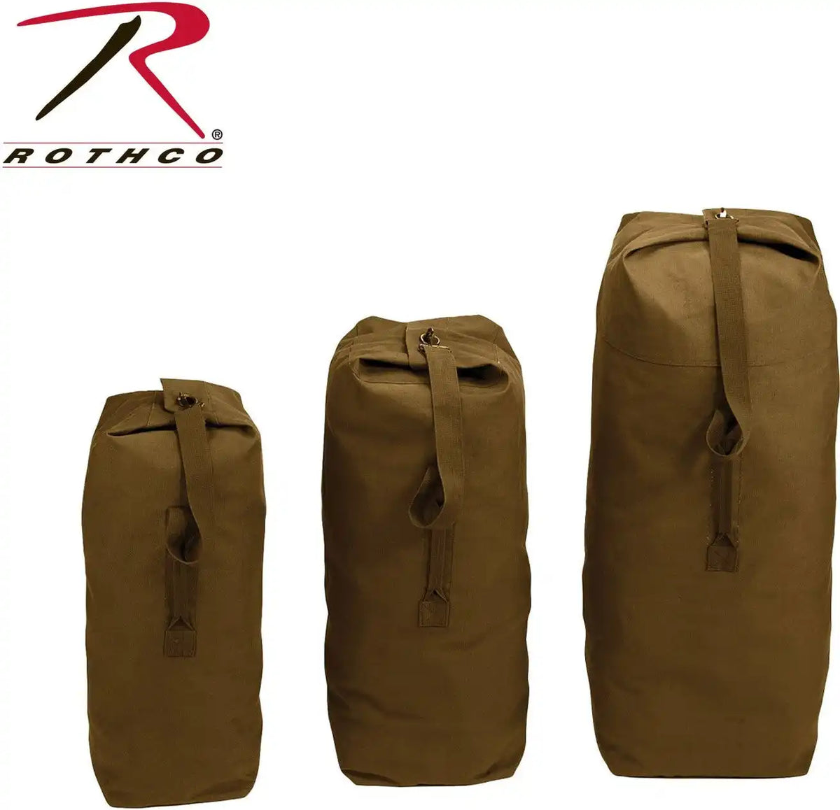 Rothco Heavyweight Top Load Canvas Duffle Bag