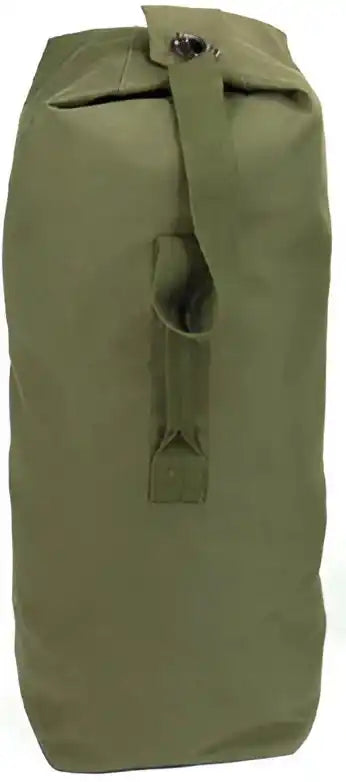 Rothco Heavyweight Top Load Canvas Duffle Bag - Olive Drab / 30’’ x 50’’