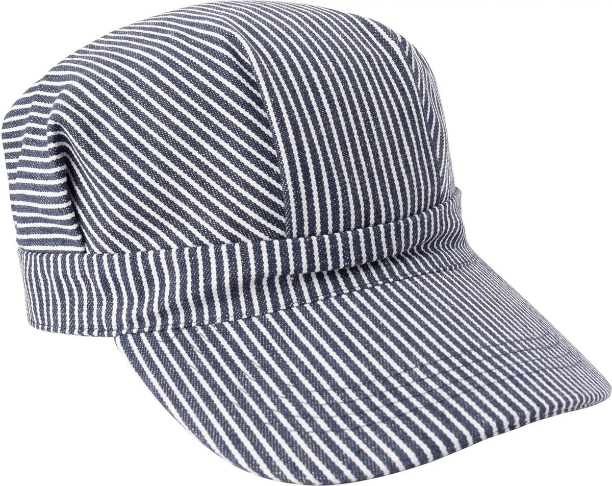 Rothco Hickory Stripe Engineer Cap