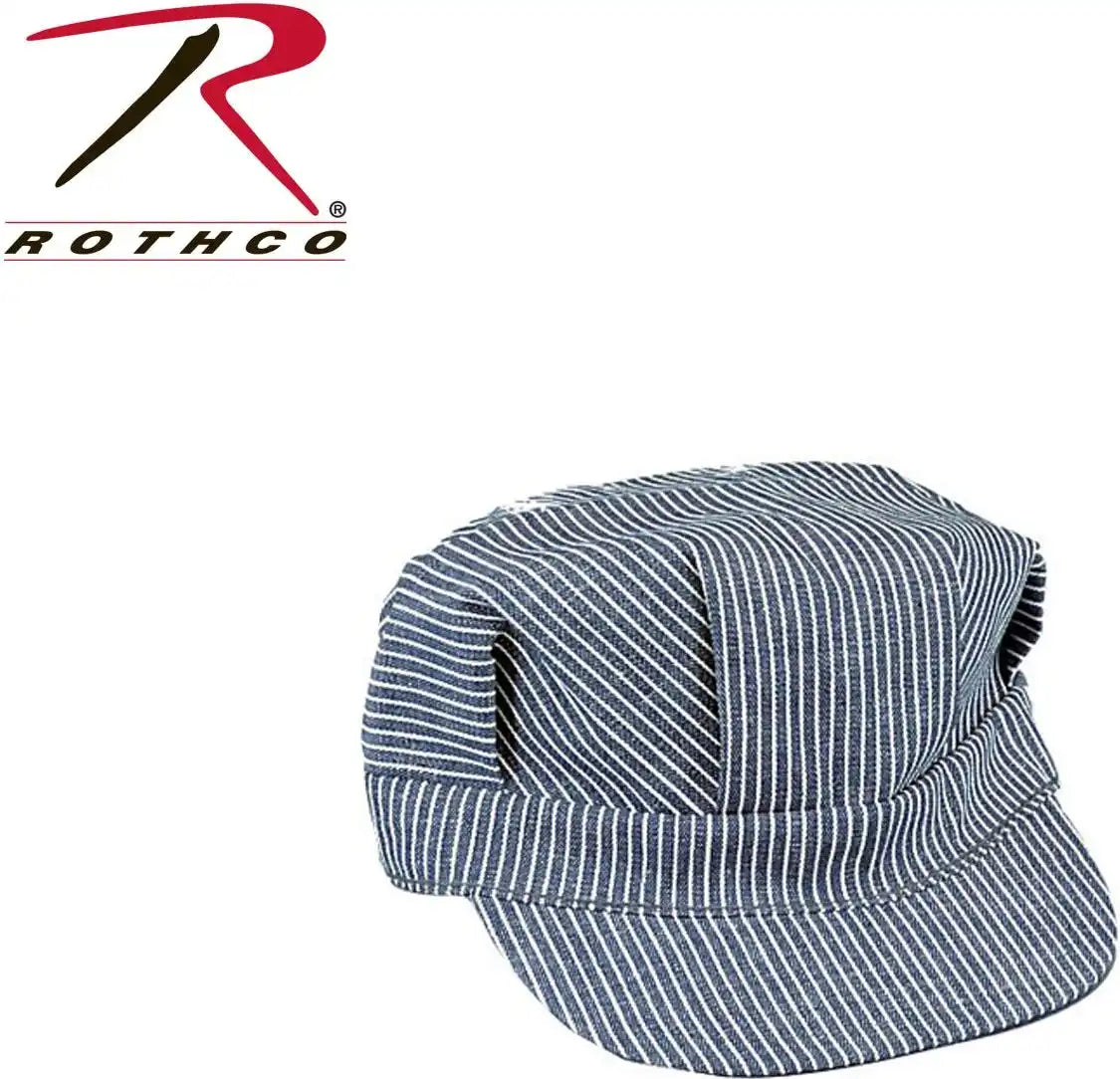 Rothco Hickory Stripe Engineer Cap