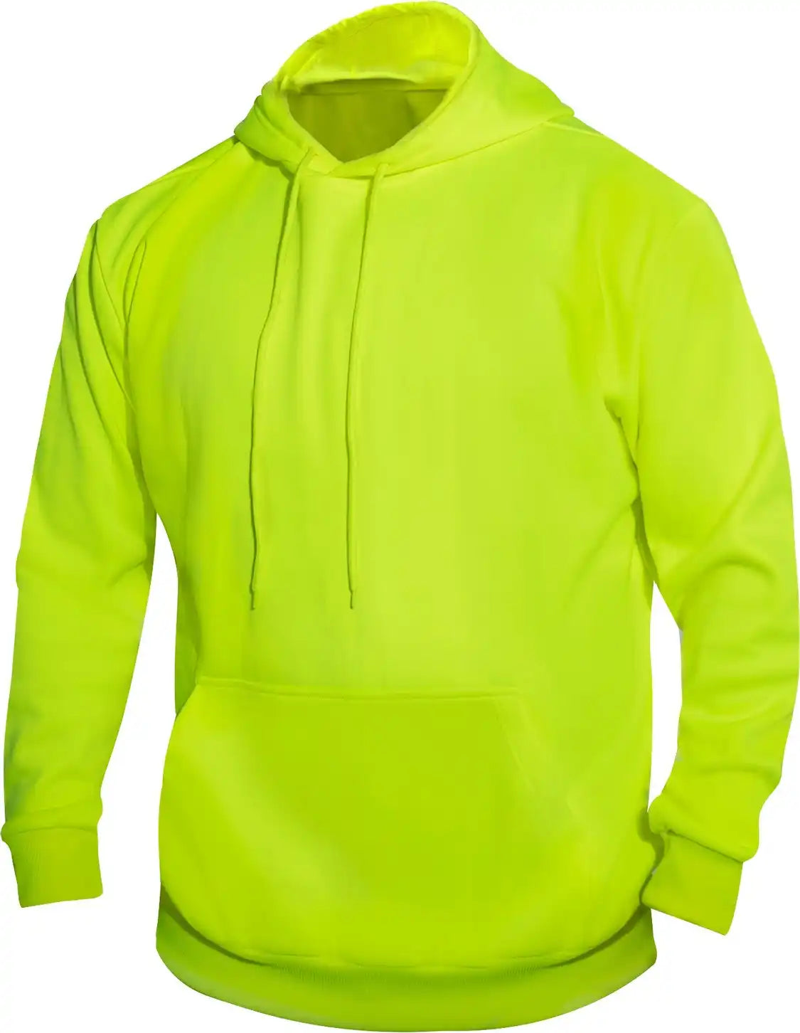 Rothco High-vis Performance Hooded Sweatshirt - Safety Green