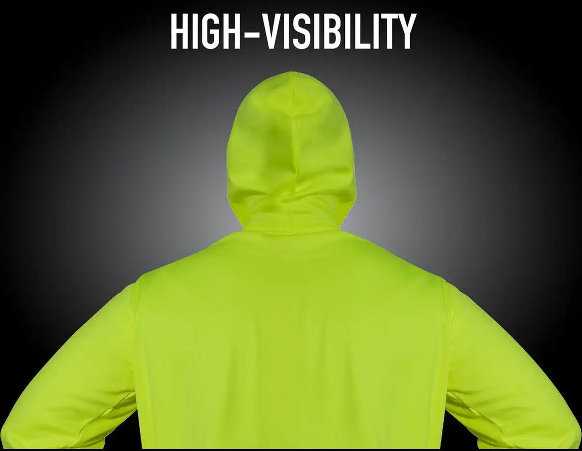 Rothco High-vis Performance Hooded Sweatshirt - Safety Green