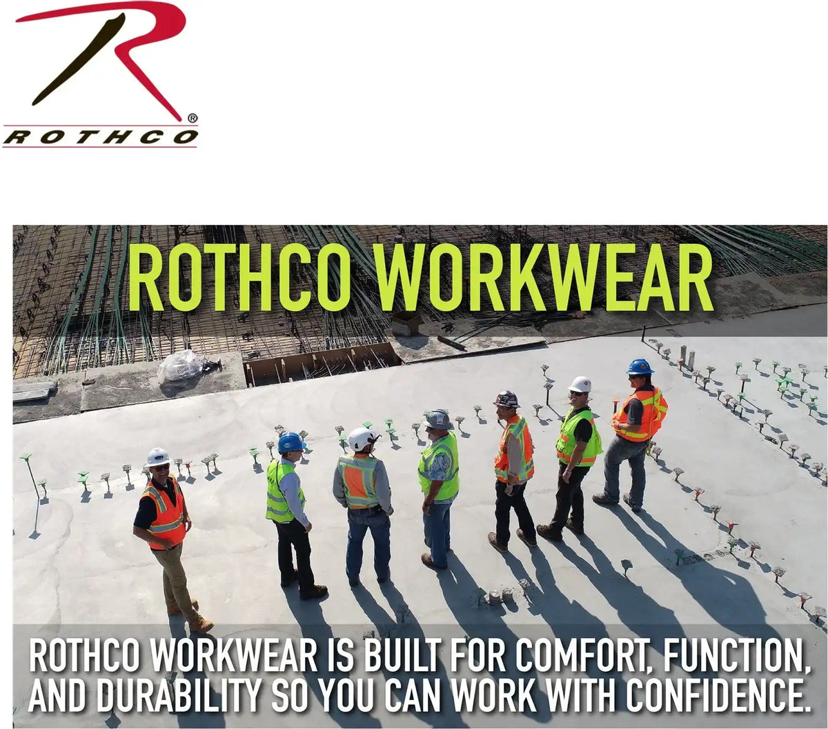 Rothco High-vis Performance Hooded Sweatshirt - Safety Green