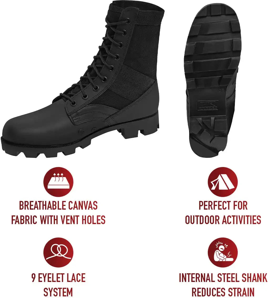 Rothco Jungle Boots - 8 Inch