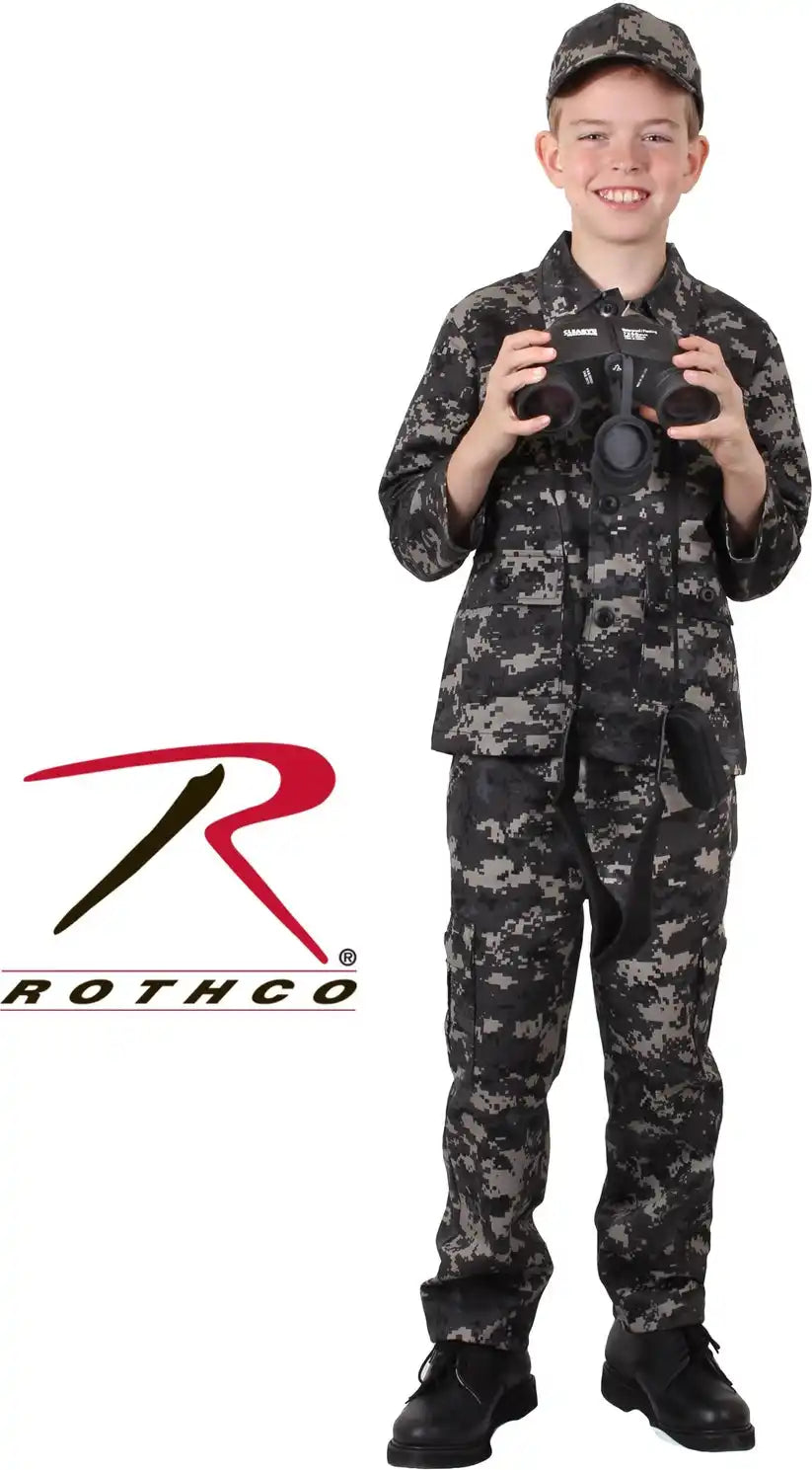 Rothco Kids Camo Bdu Shirt