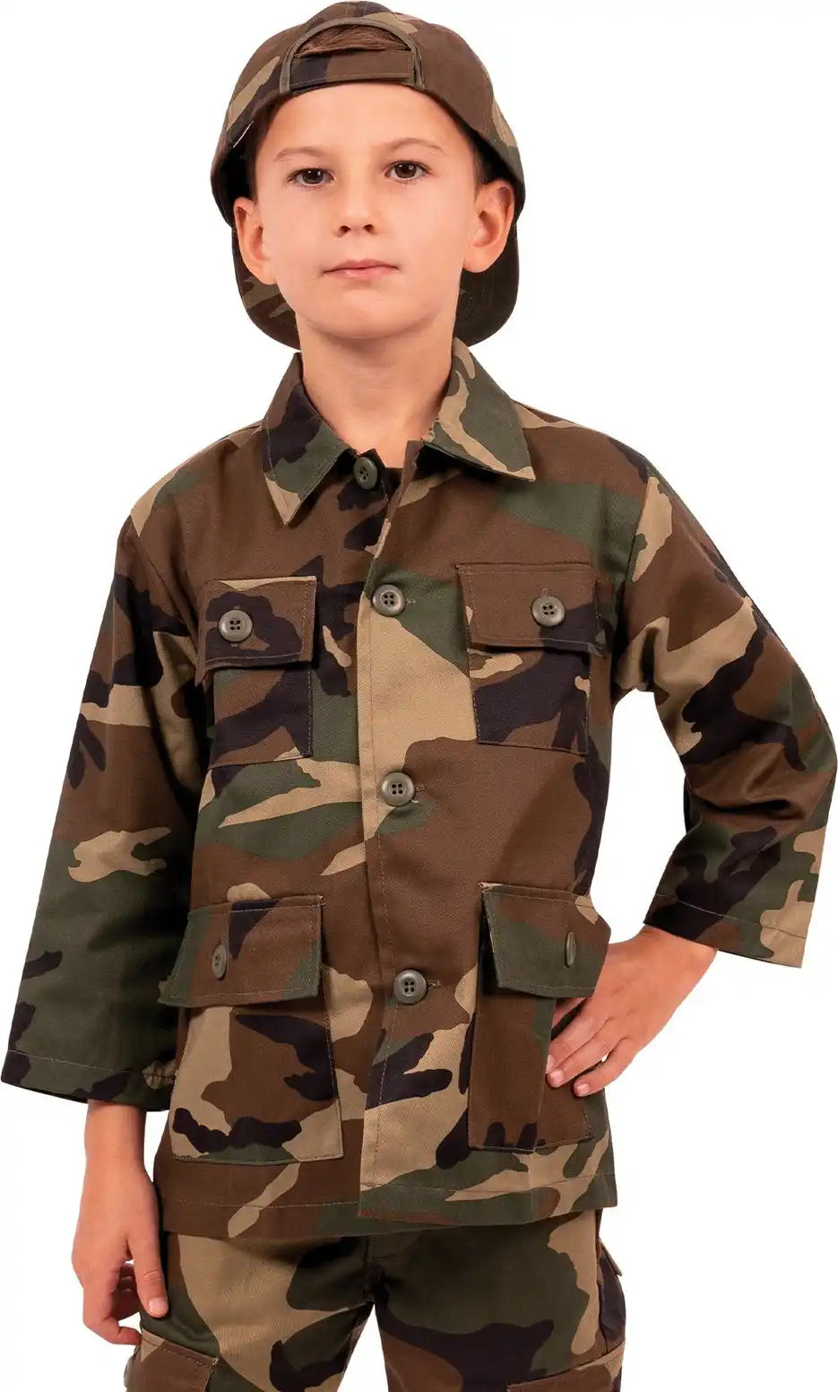 Rothco Kids Camo Bdu Shirt