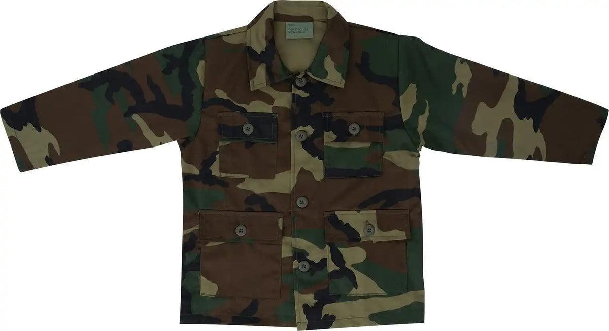 Rothco Kids Camo Bdu Shirt