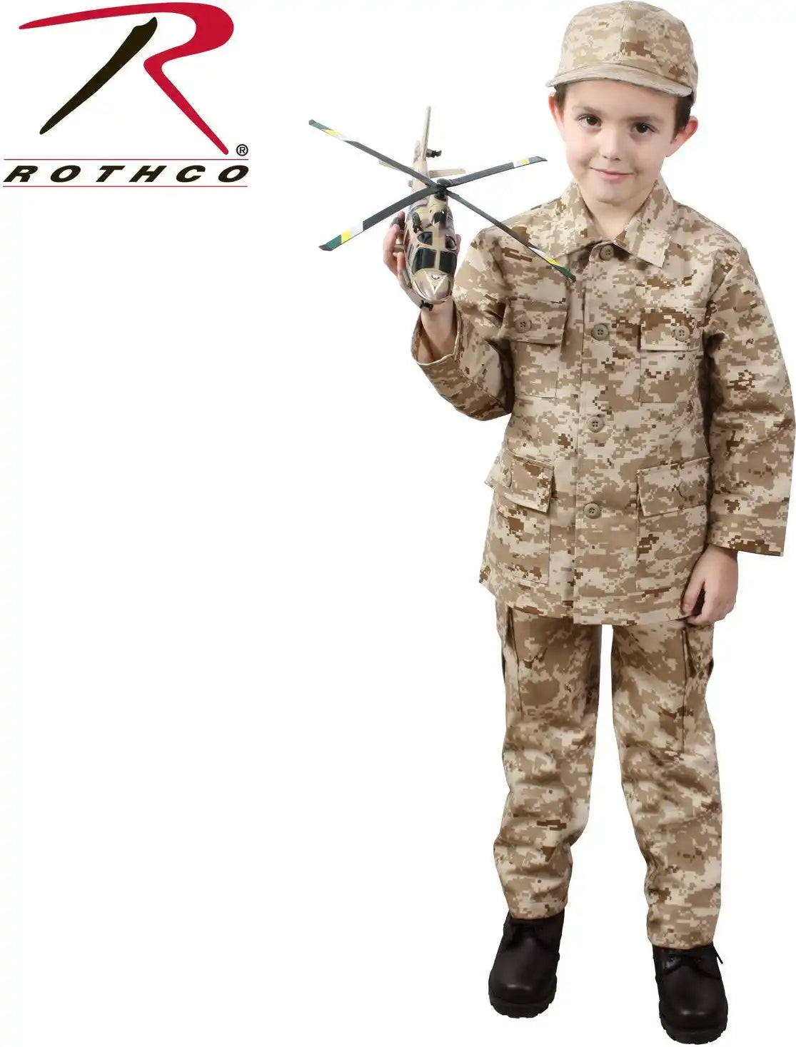 Rothco Kids Camo Bdu Shirt