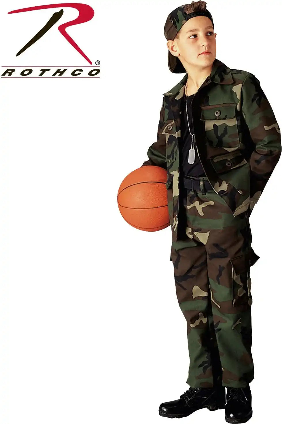 Rothco Kids Camo Bdu Shirt