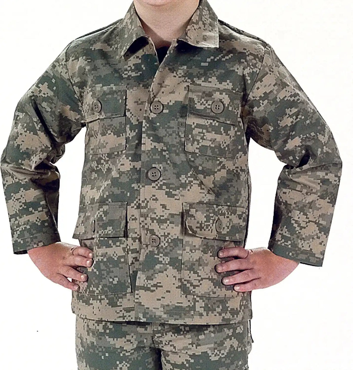 Rothco Kids Camo Bdu Shirt