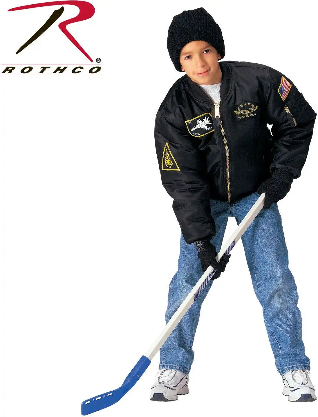 Rothco Kids Flight Jacket with Patches