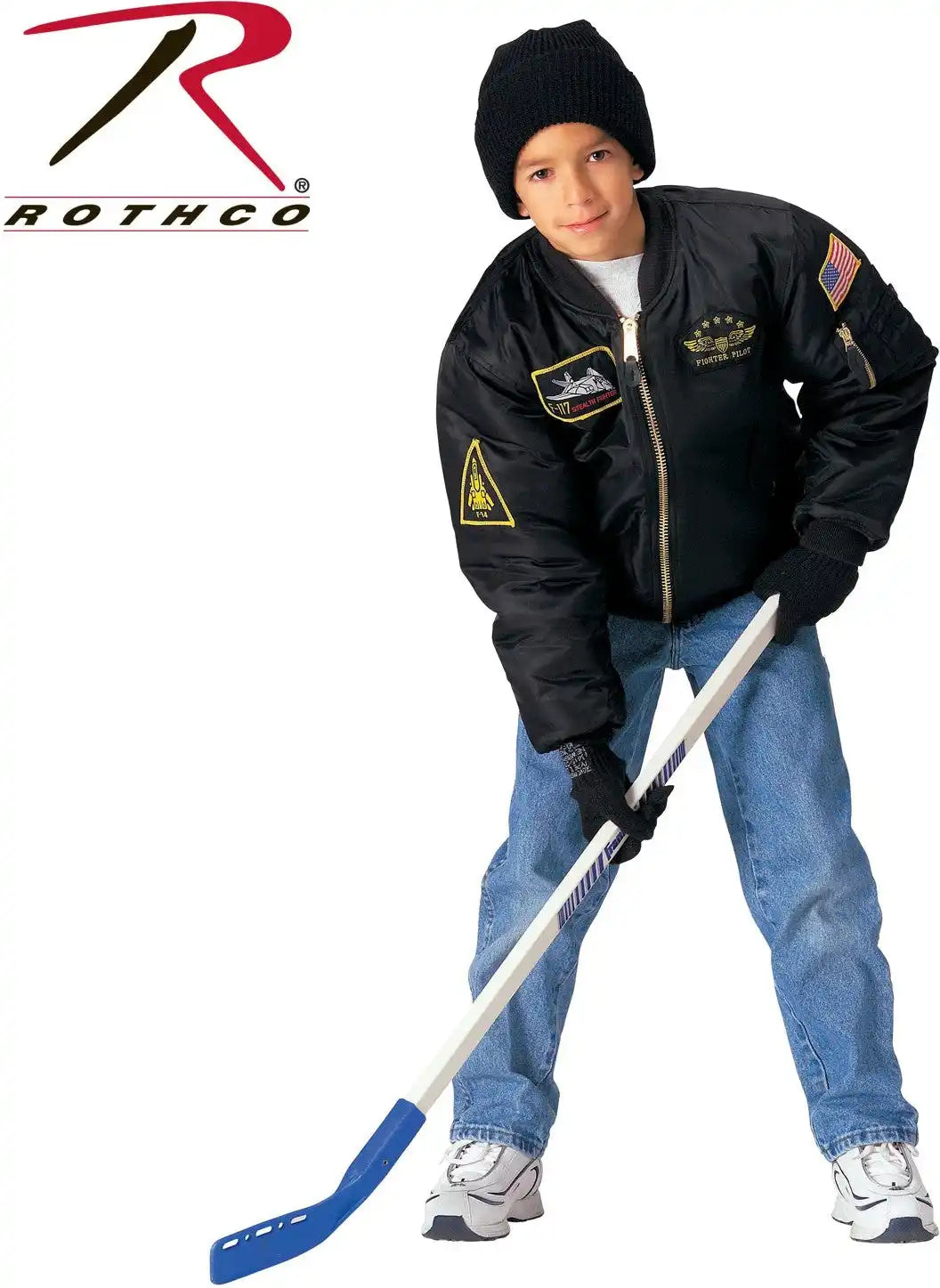 Rothco Kids Flight Jacket with Patches