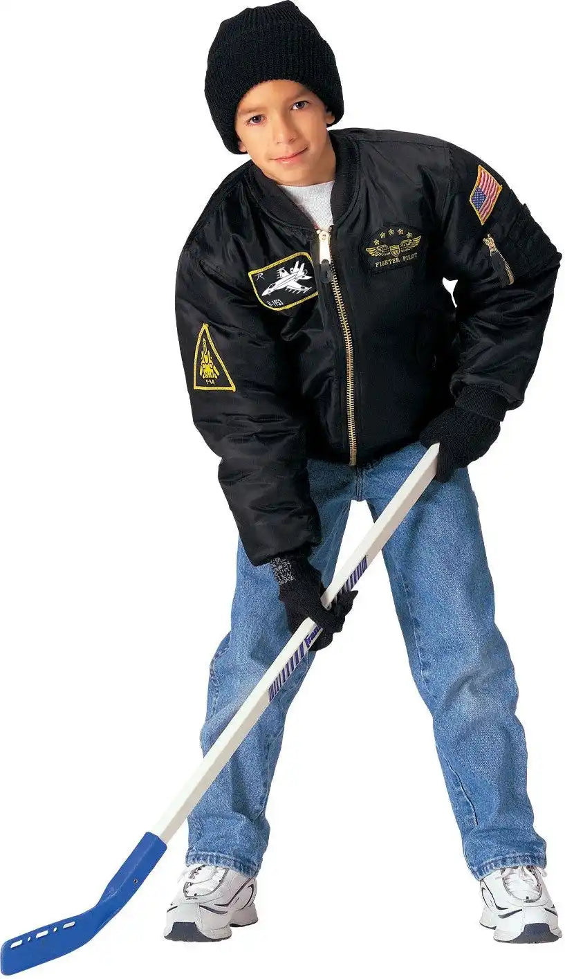 Rothco Kids Flight Jacket with Patches