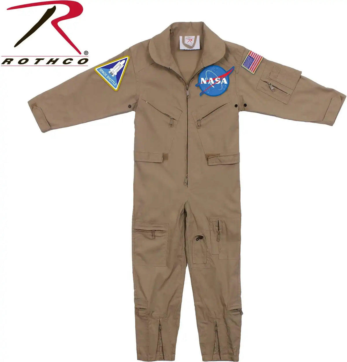 Rothco Kids Nasa Flight Coveralls with Official Patch