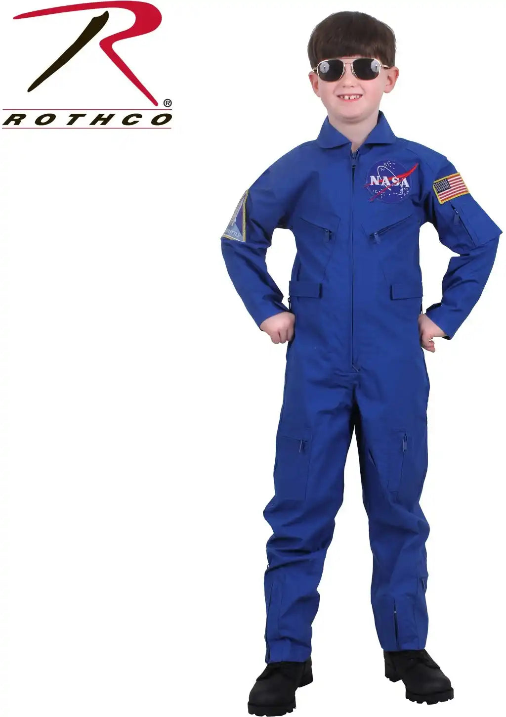 Rothco Kids Nasa Flight Coveralls with Official Patch