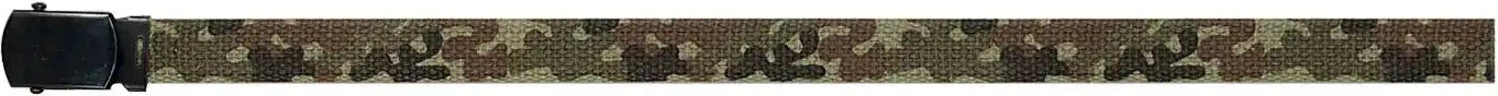 Rothco Kid’s Reversible Web Belt - Woodland Camo / Olive Drab