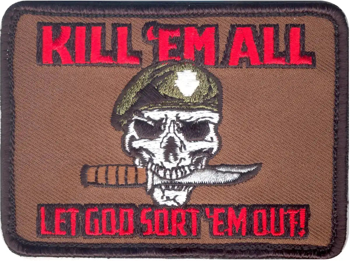 Rothco Kill Em All Let God Sort out Morale Patch