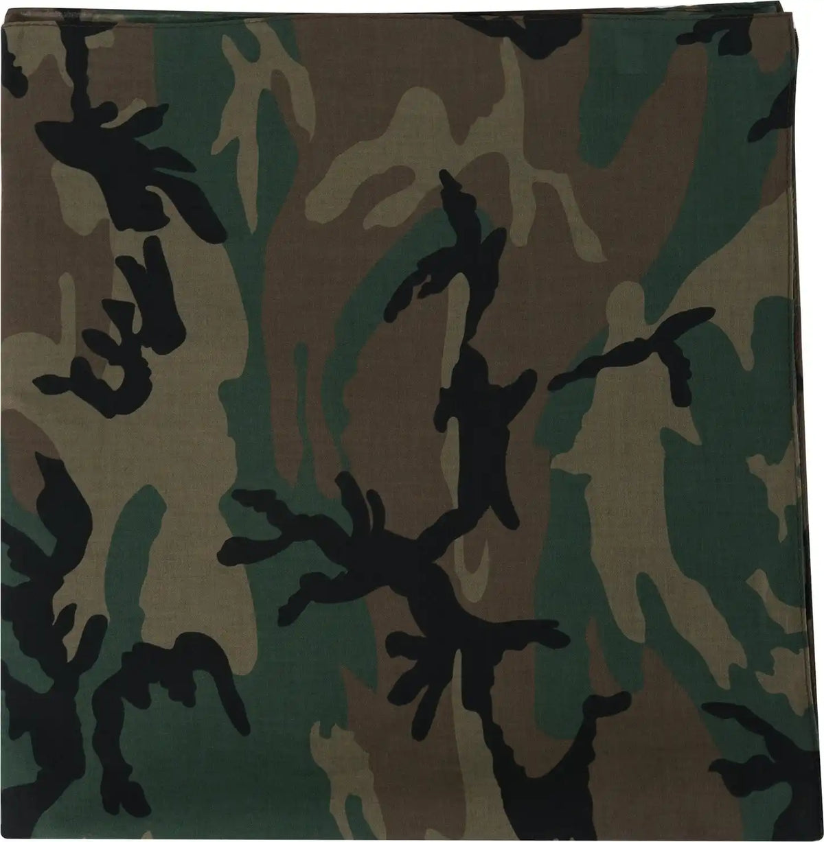 Rothco Large Camo Bandana 27 x Inch
