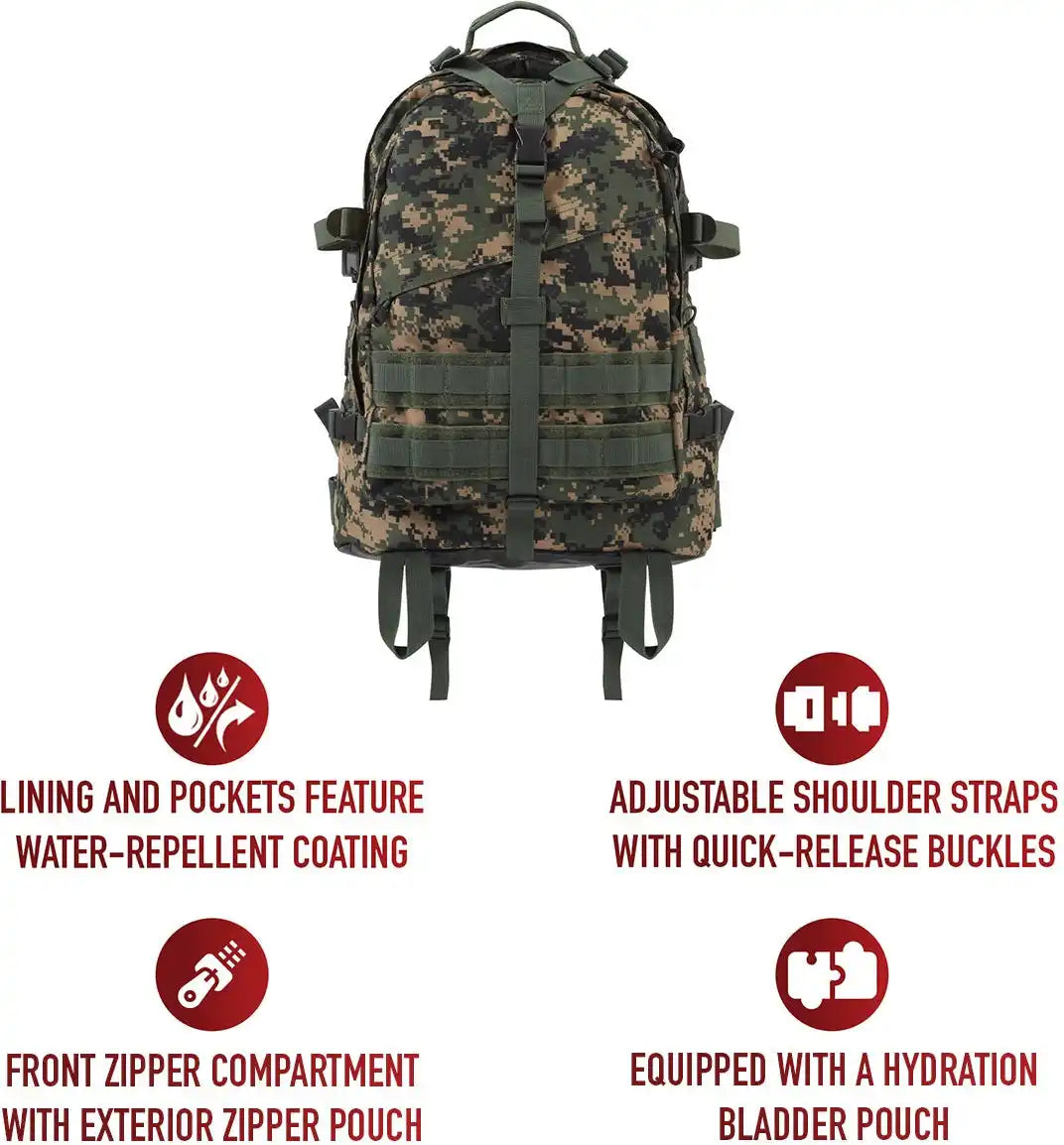 Rothco Large Camo Transport Pack