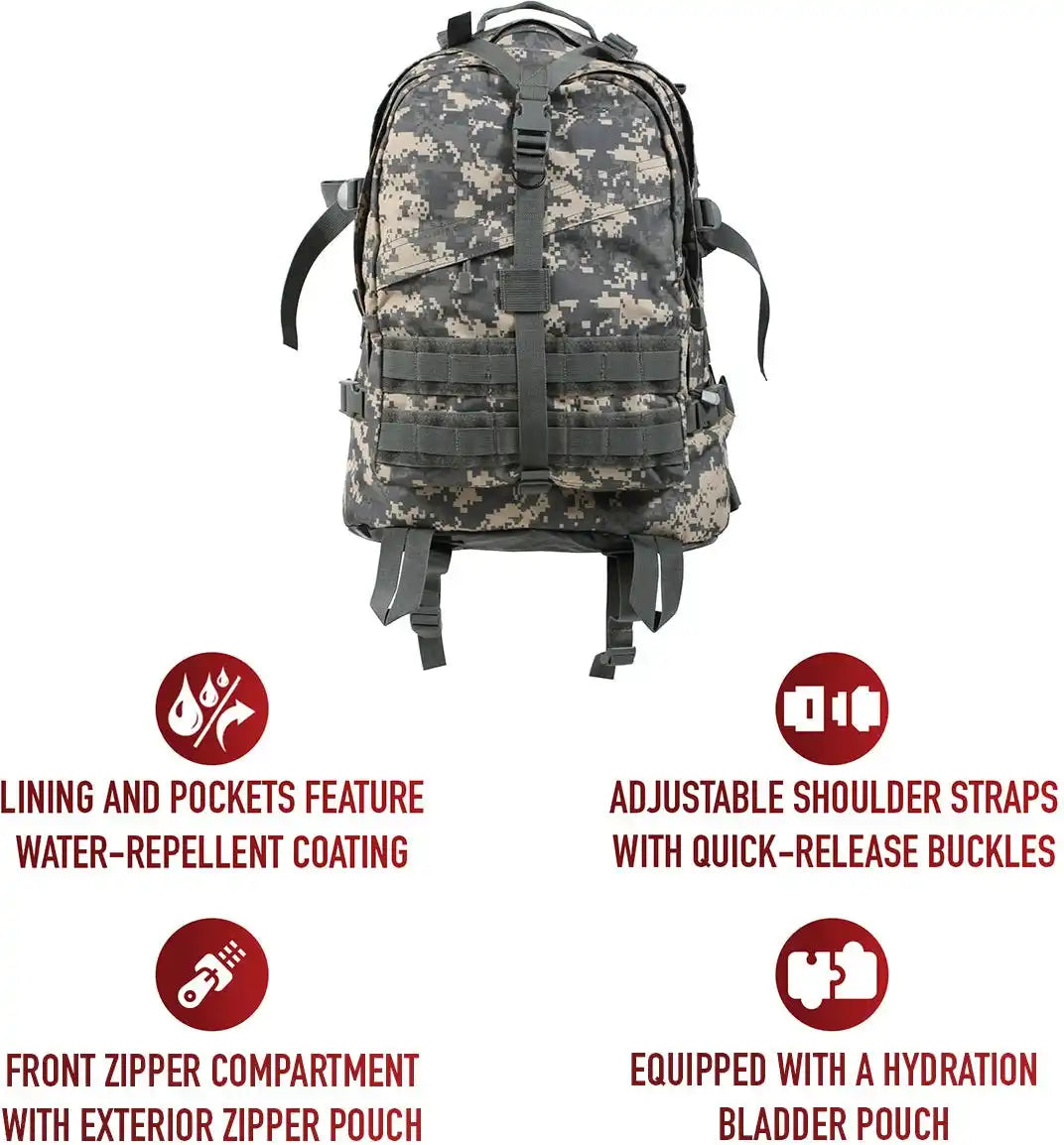 Rothco Large Camo Transport Pack