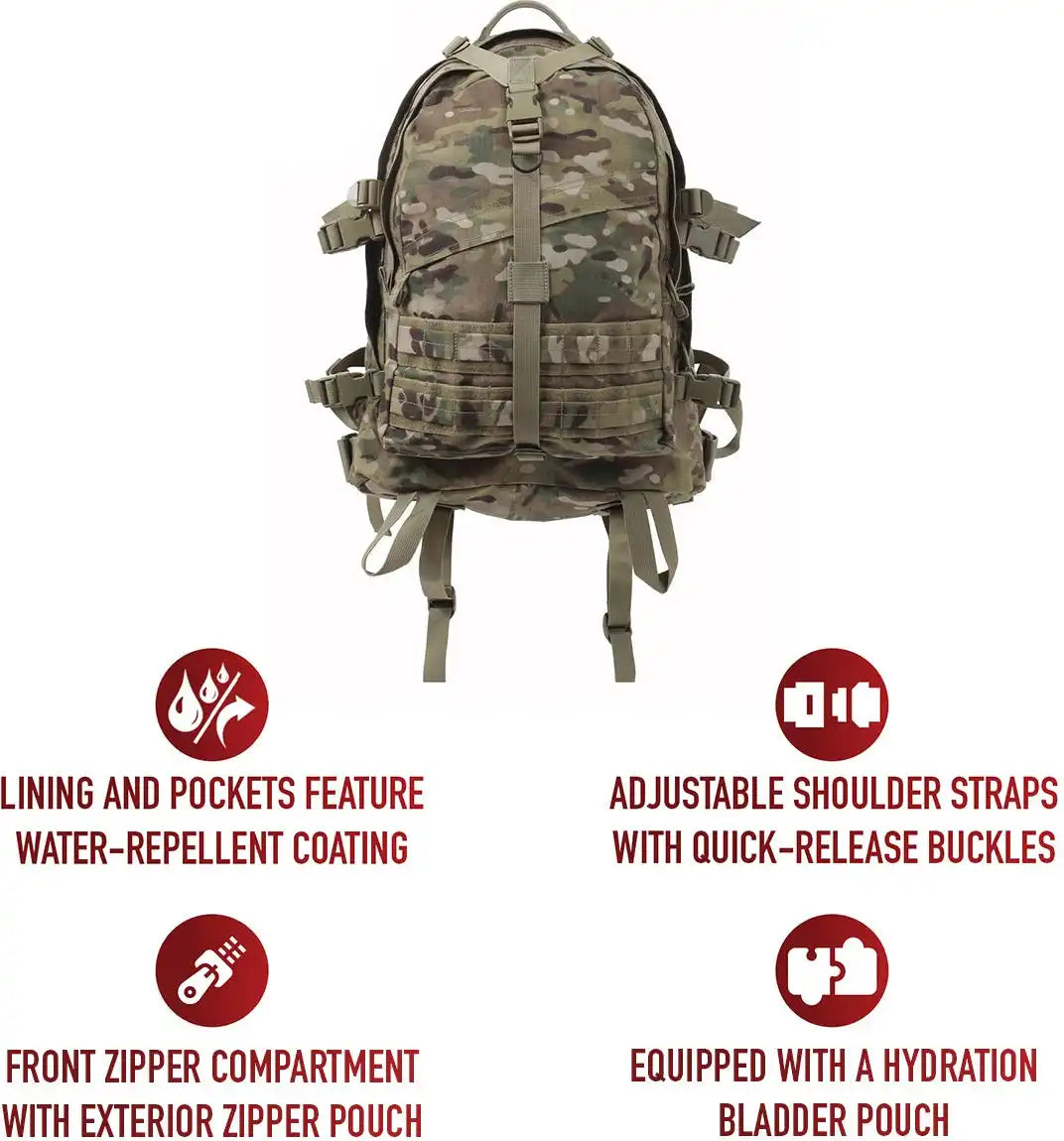 Rothco Large Camo Transport Pack