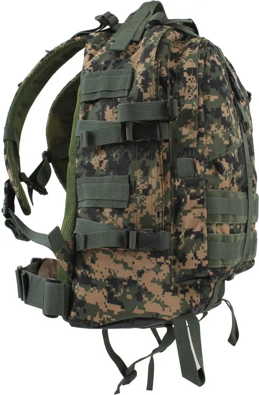 Rothco Large Camo Transport Pack - Woodland Digital