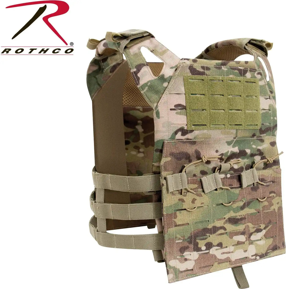 Rothco Laser Cut Molle Lightweight Armor Carrier Vest