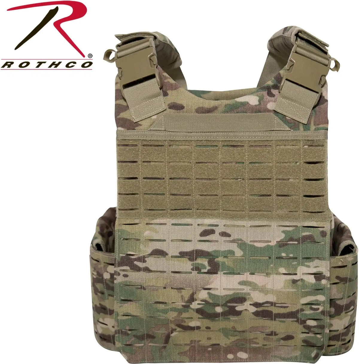 Rothco Laser Cut Molle Plate Carrier Vest