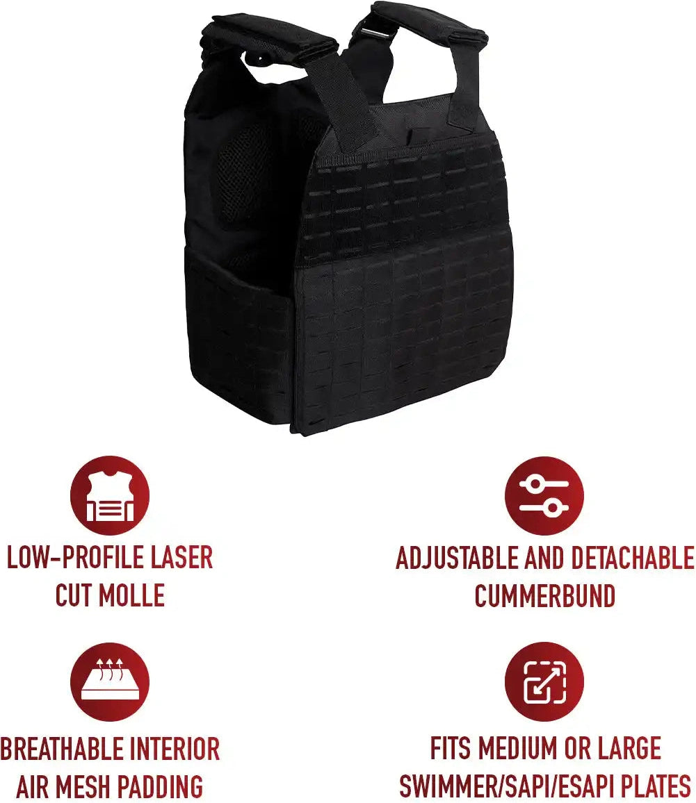 Rothco Laser Cut Molle Plate Carrier Vest