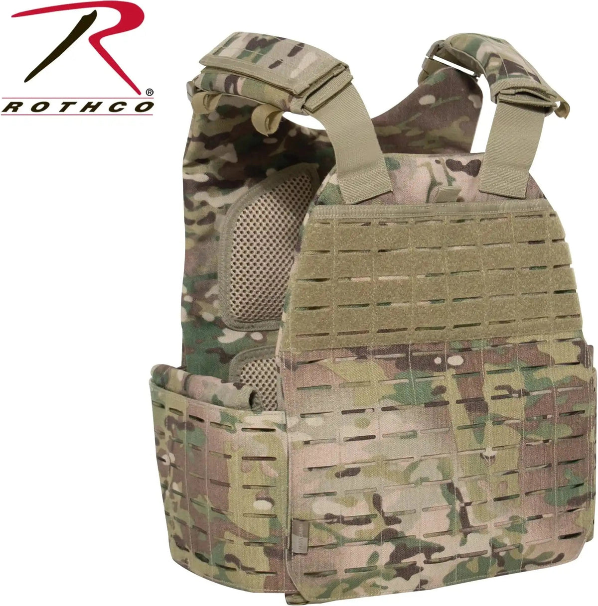 Rothco Laser Cut Molle Plate Carrier Vest