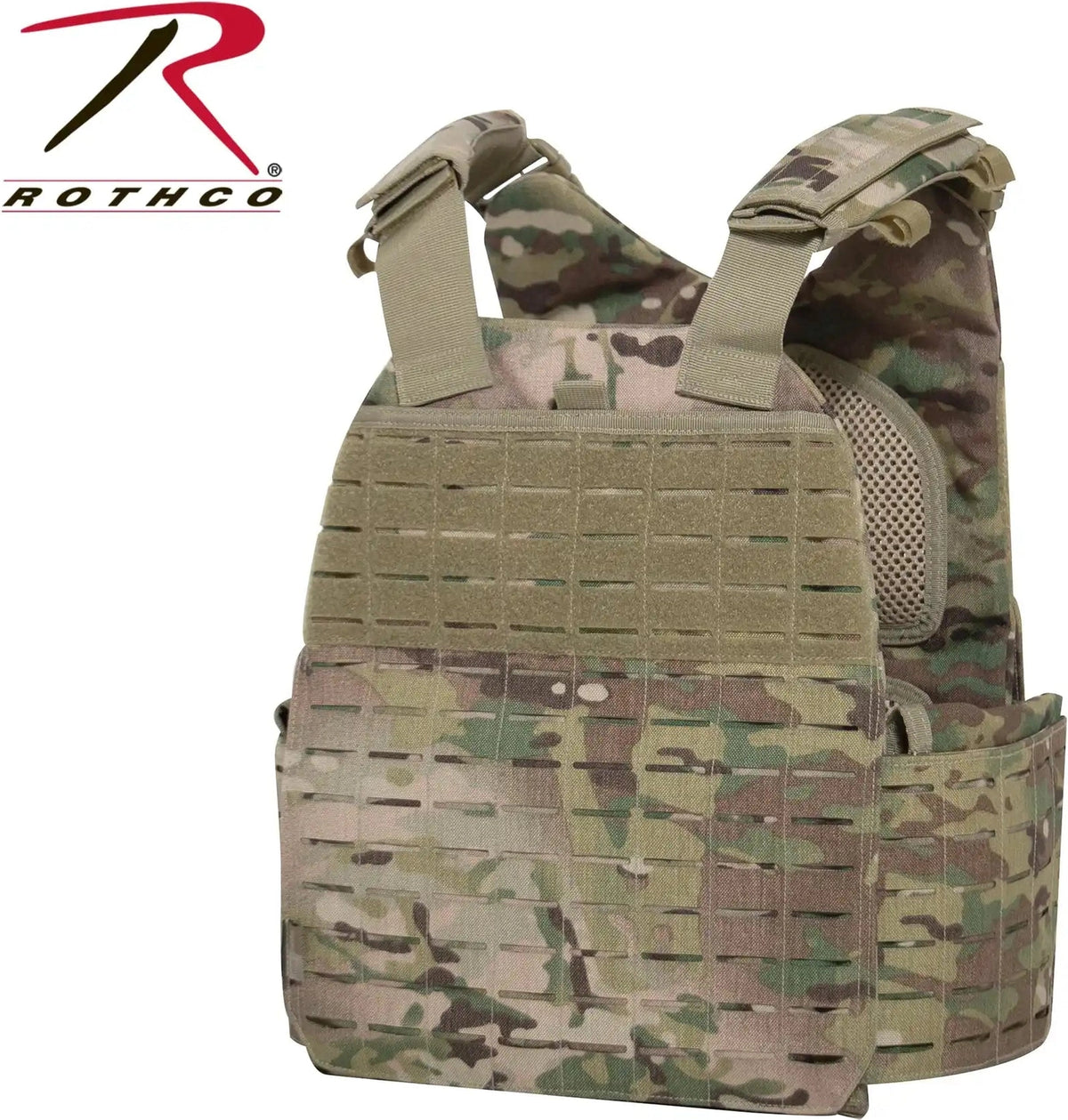Rothco Laser Cut Molle Plate Carrier Vest