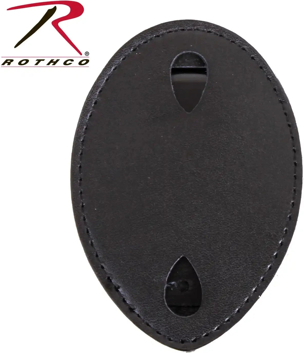 Rothco Leather Clip on Badge Holder