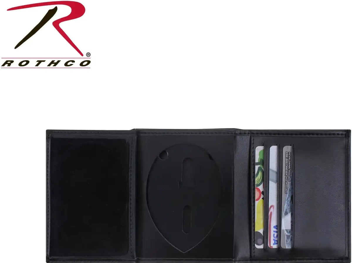 Rothco Leather Id & Badge Wallet