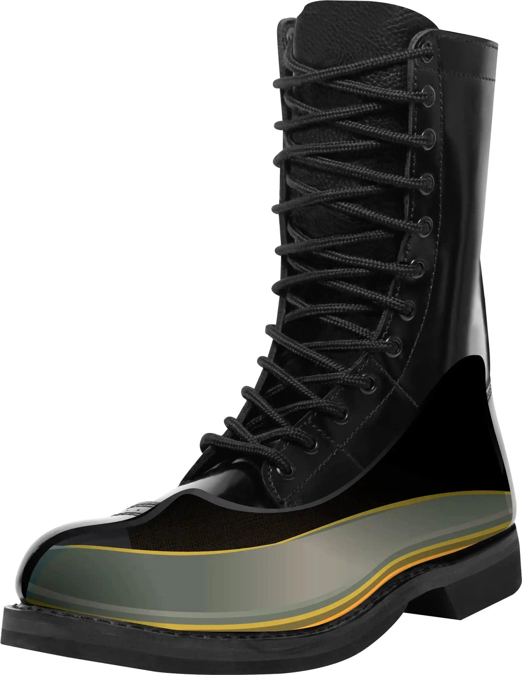 Rothco Leather Jump Boot 10 Inch Black / 6