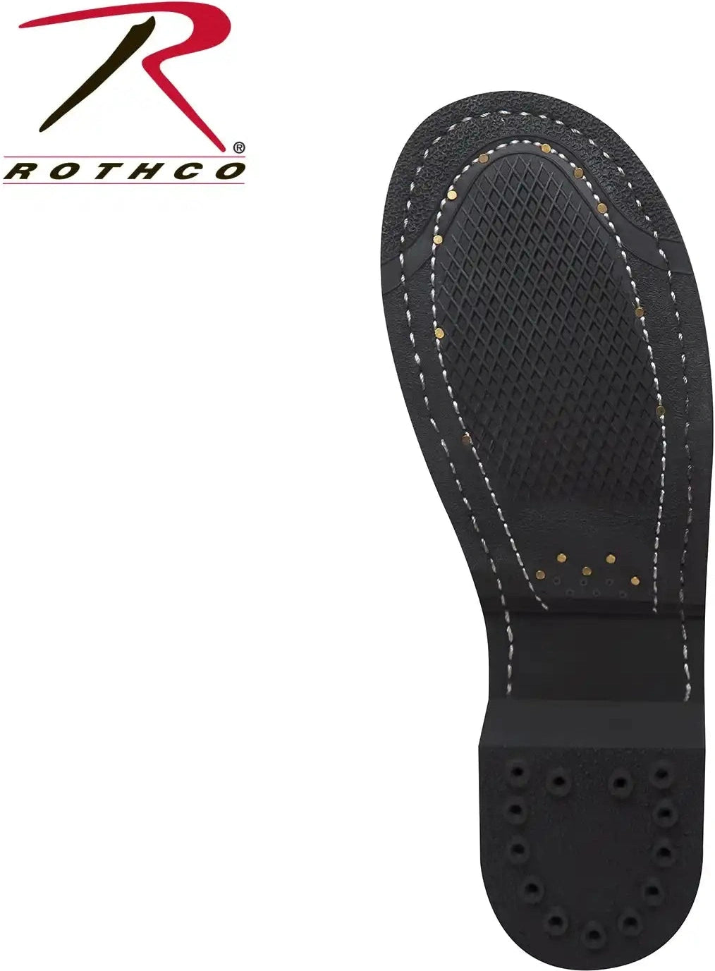 Rothco Leather Jump Boot 10 Inch Black / 6