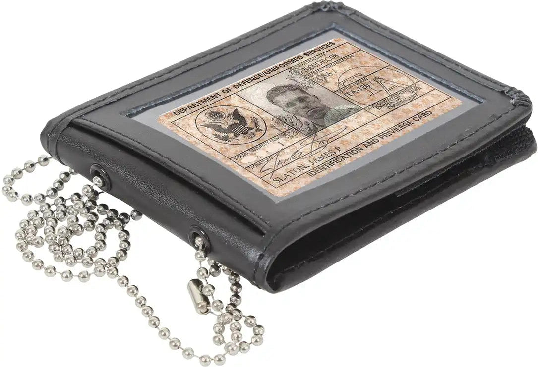 Rothco Leather Neck Identification Holder