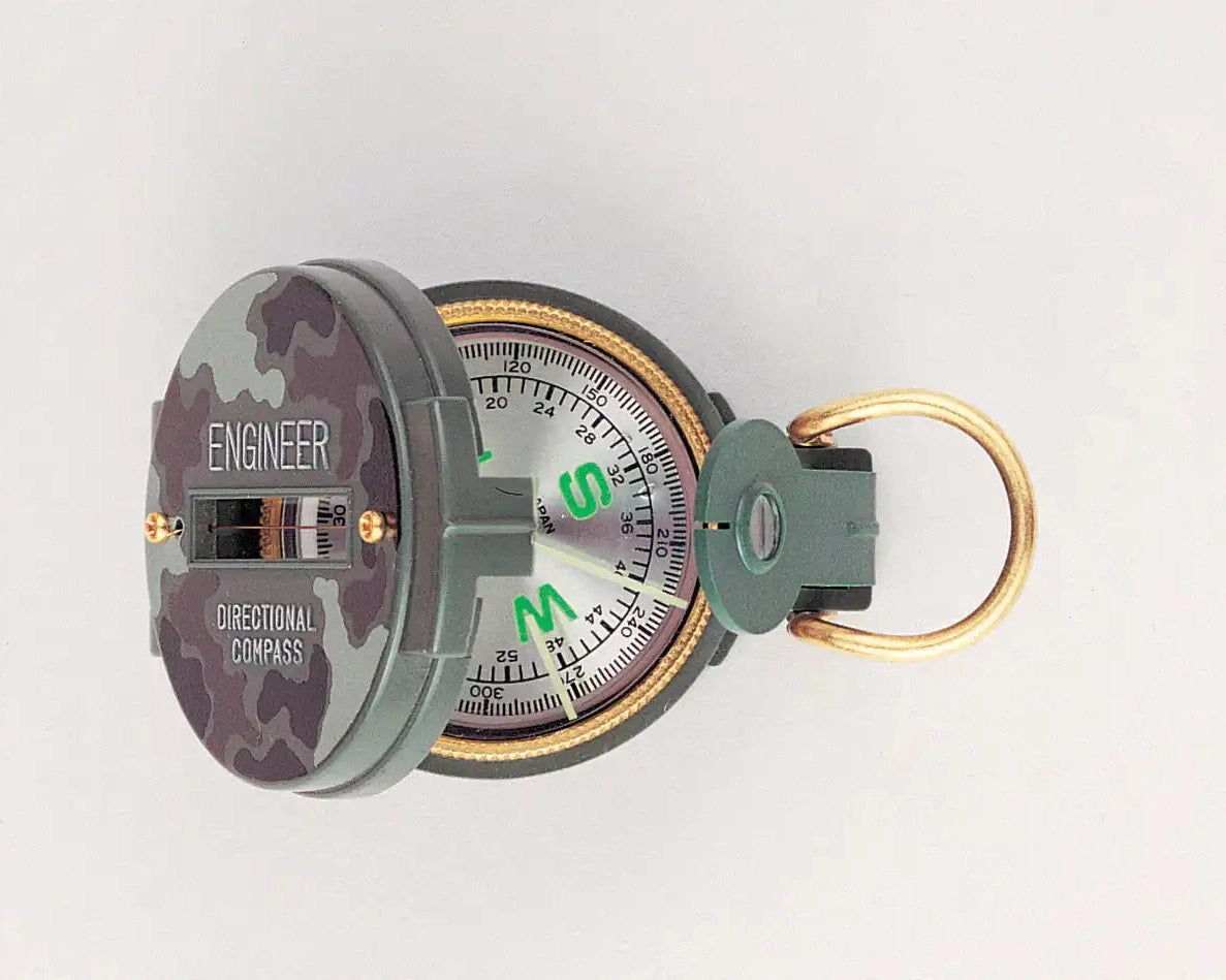 Rothco Lensatic Camo Compass Woodland