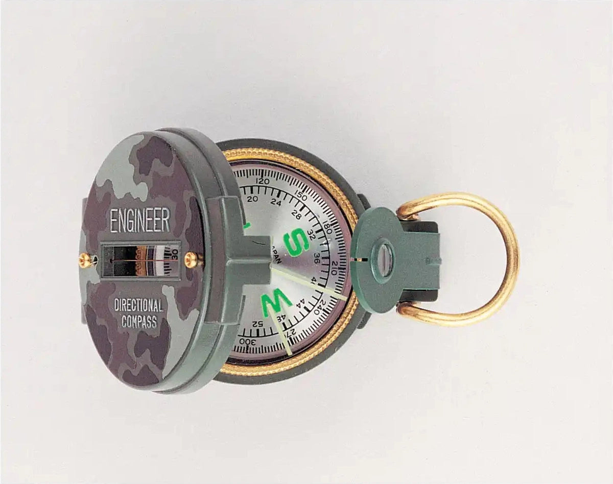 Rothco Lensatic Camo Compass Woodland