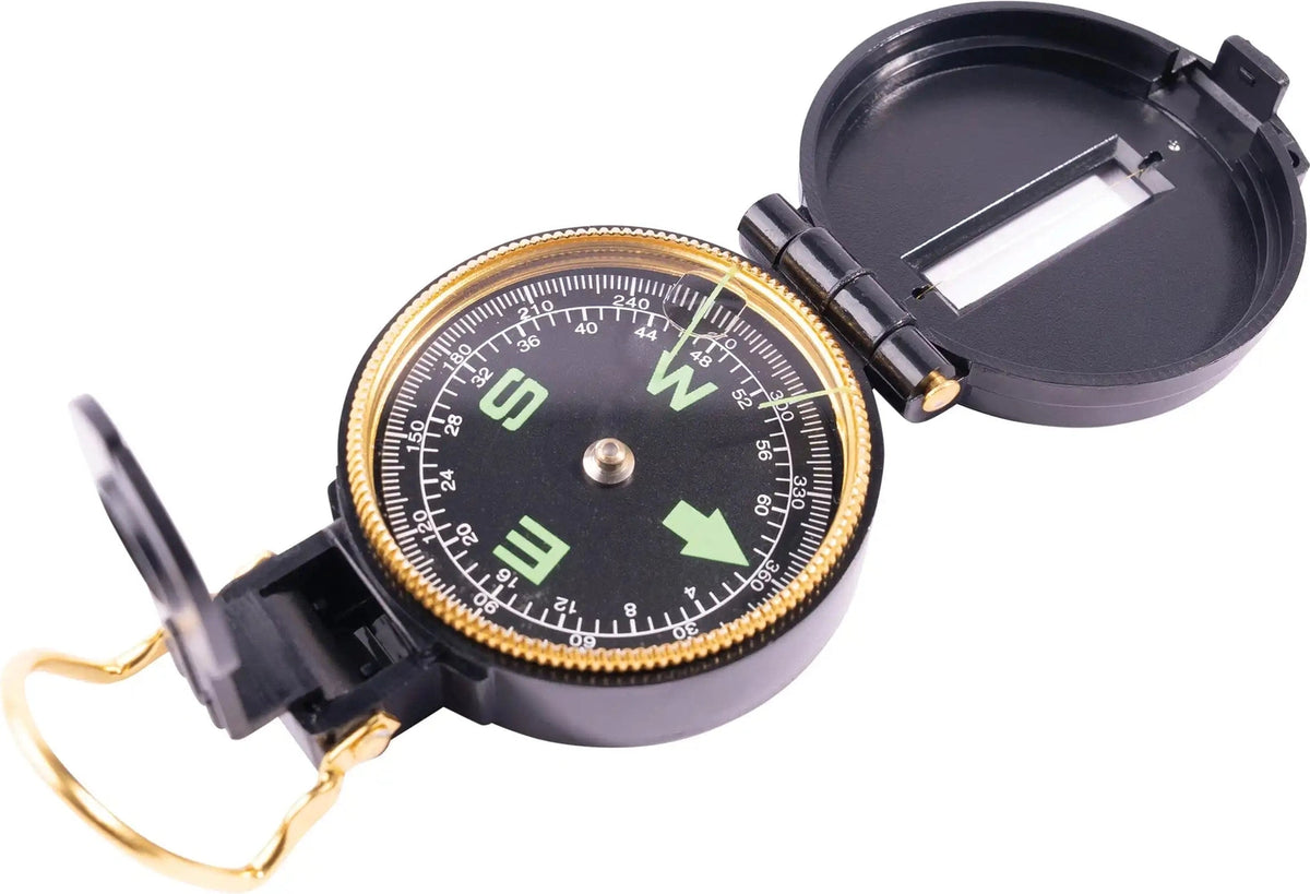 Rothco Lensatic Plastic Compass Black