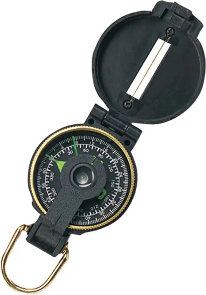 Rothco Lensatic Plastic Compass Black