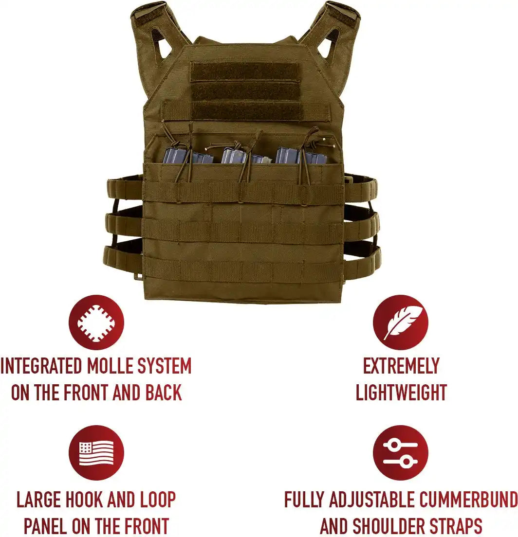 Rothco Lightweight Armor Plate Carrier Vest