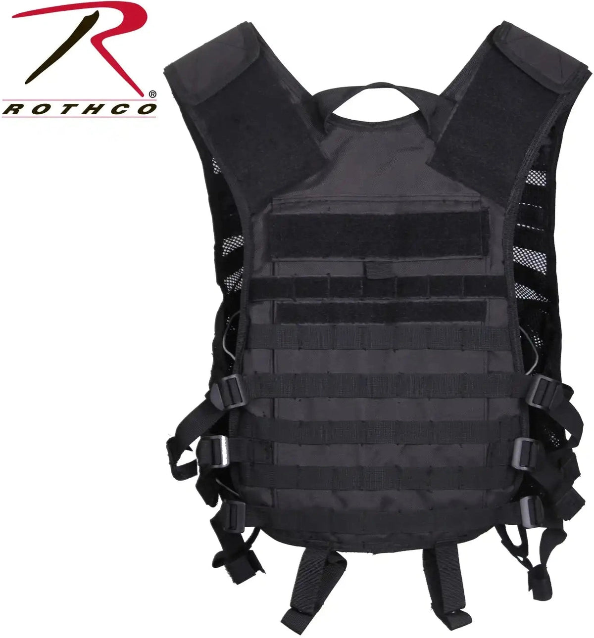 Rothco Lightweight Molle Utility Vest Black