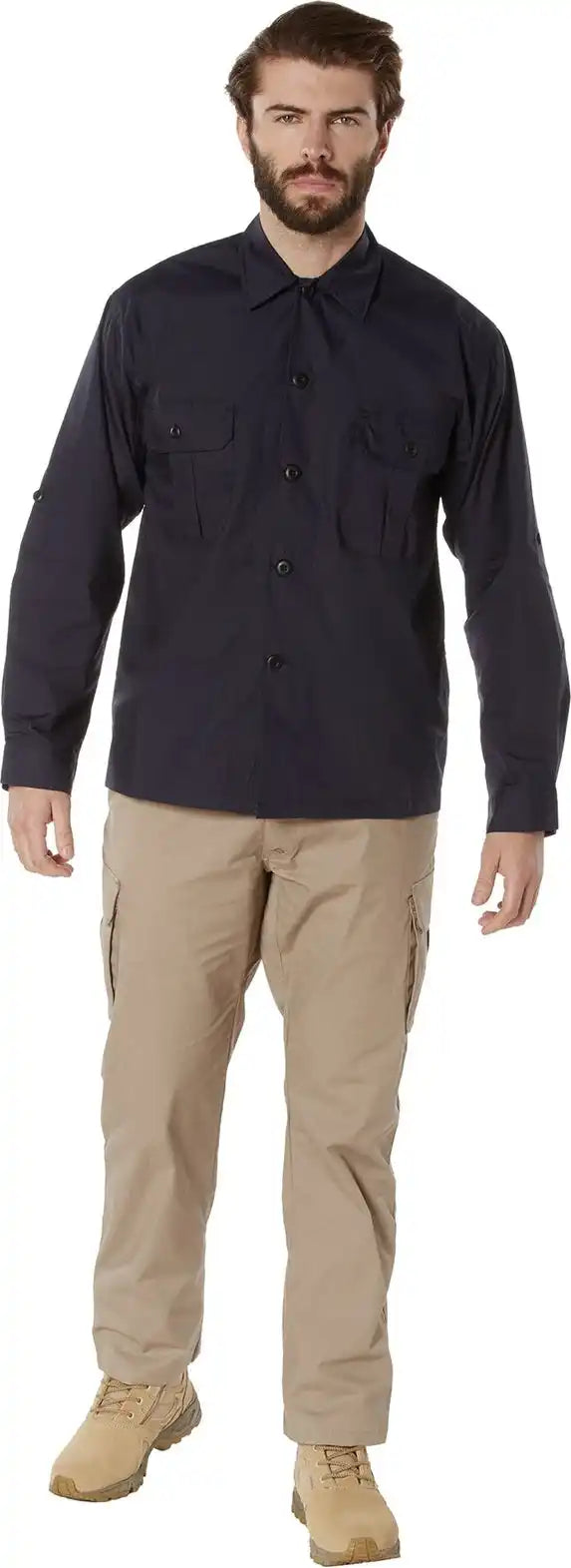 Rothco Lightweight Tactical Shirt - Midnight Navy Blue / s
